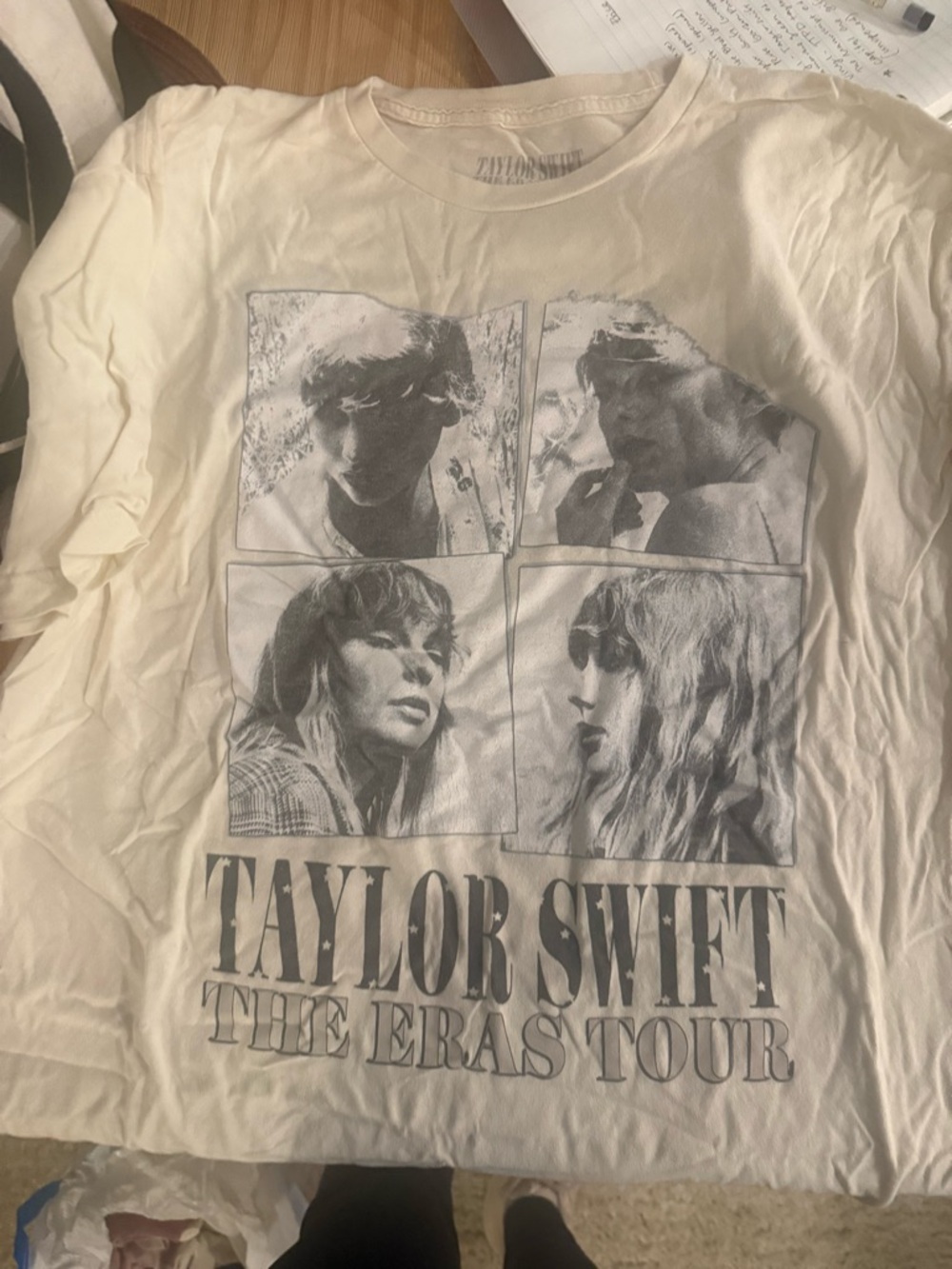 Taylor Swift Eras Tour Tee Shirt Bundle - Folklore, Evermore, Speak Now